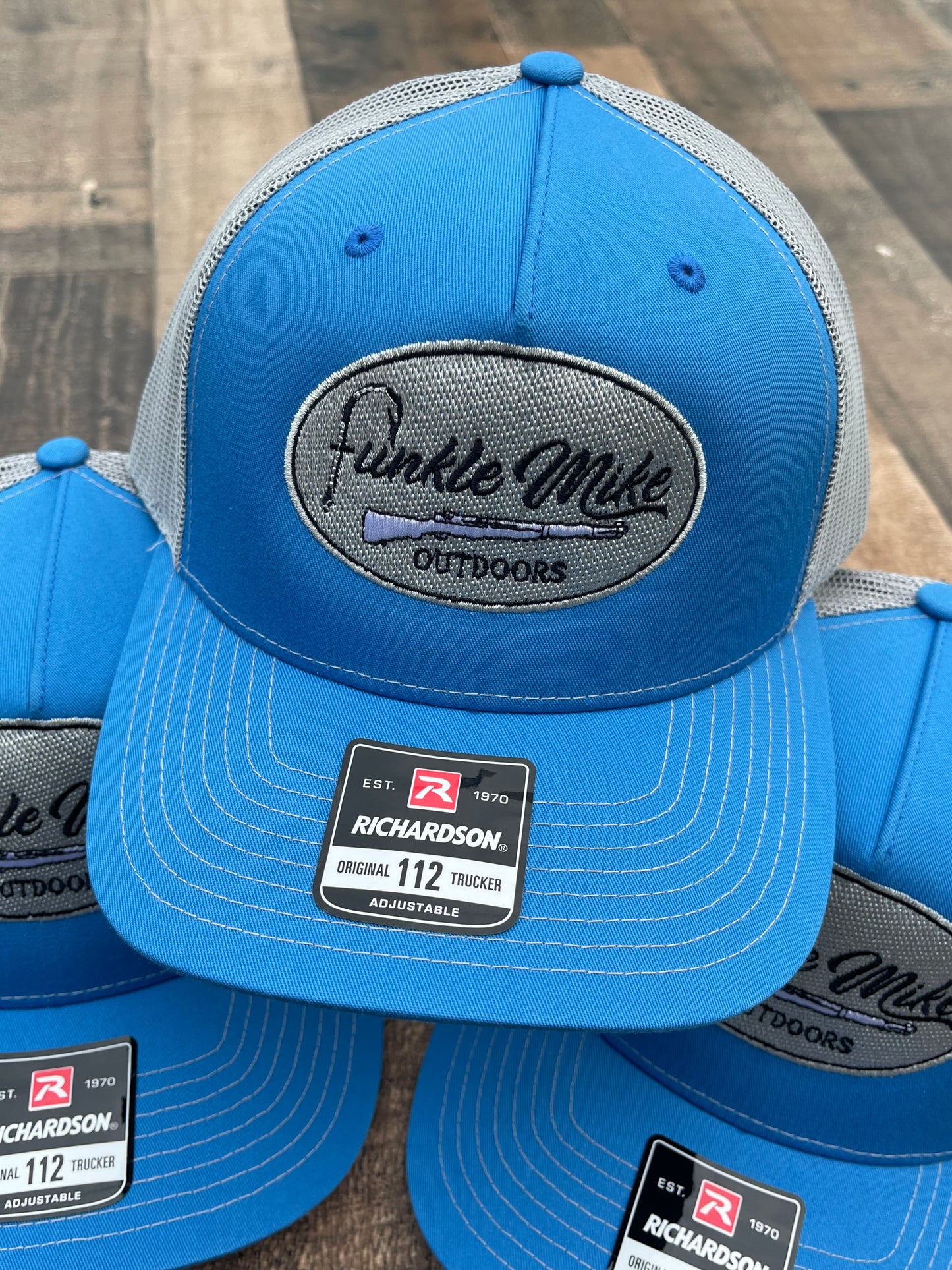 Funkle Mike Hat Blue/Gray